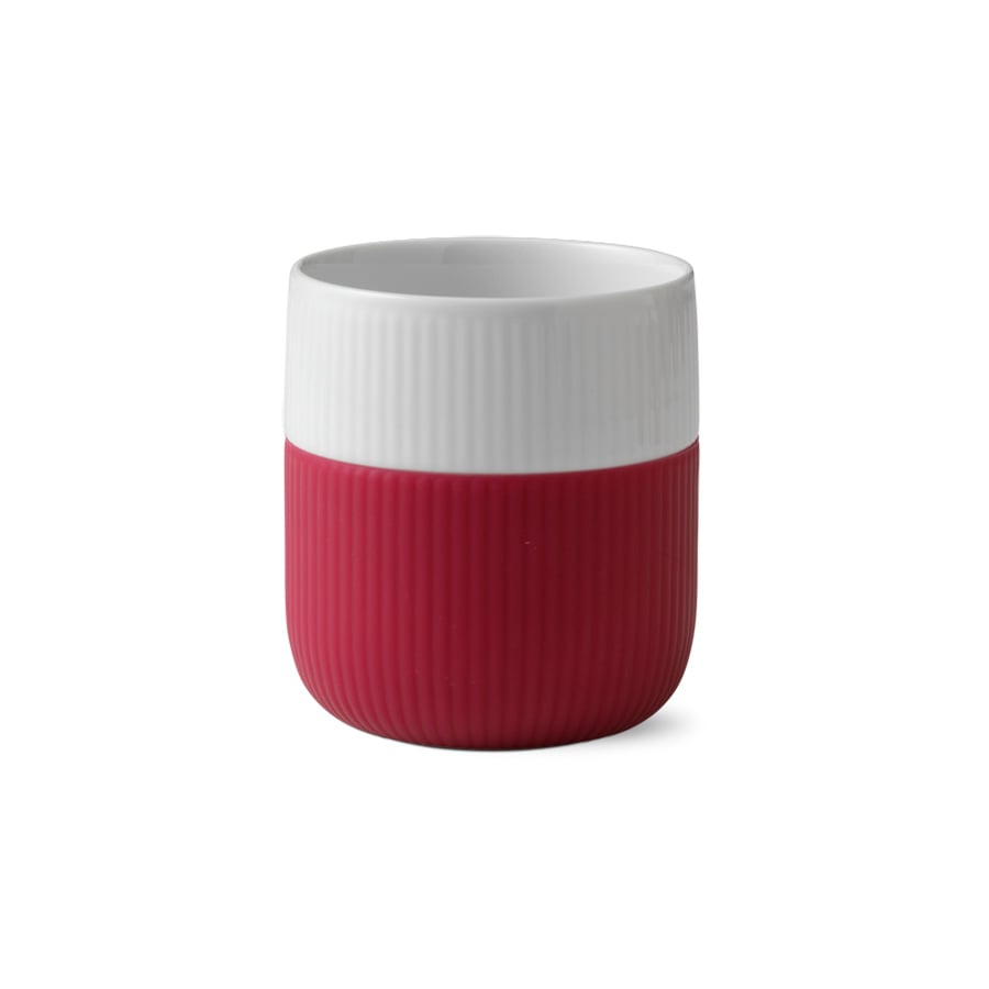 Royal Copenhagen Riflet Contrast Krus 33cl Bringebær
