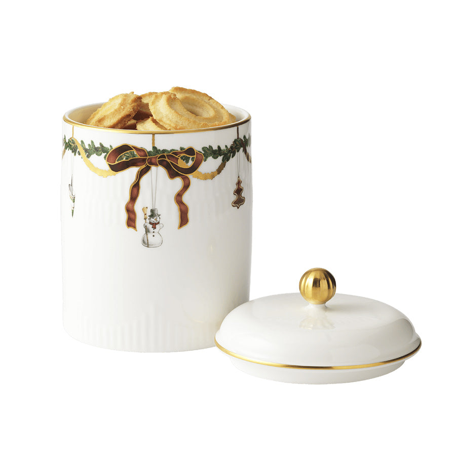 Royal Copenhagen Stjerne Riflet Jul Krukke 16 cm
