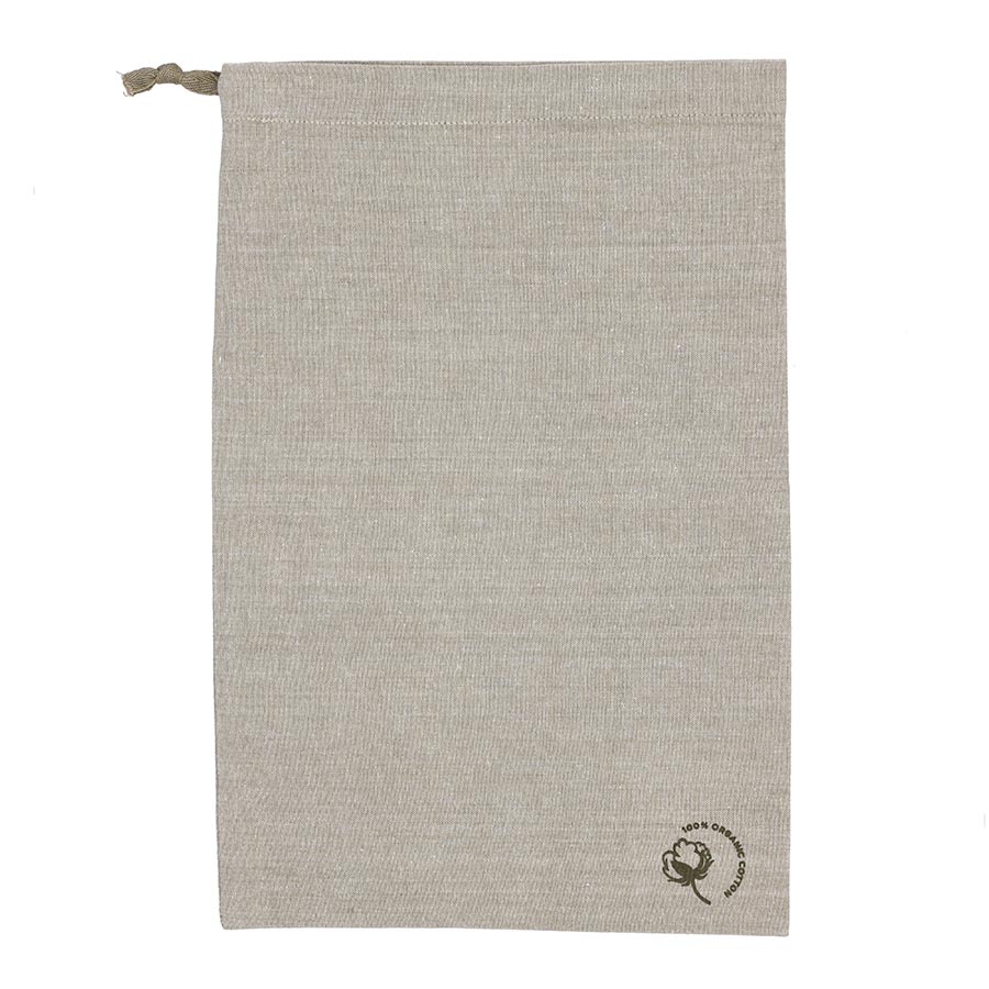 Södahl Chambray Organic Brødpose 44cm Beige