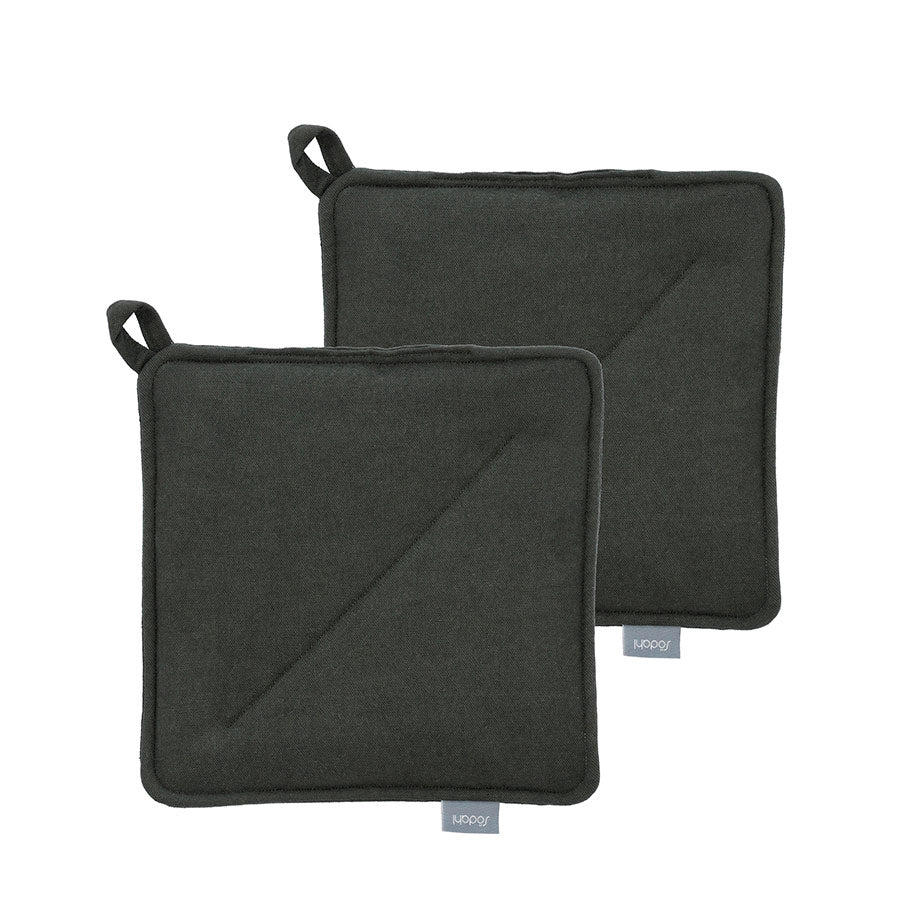Södahl Soft Grytekluter 2stk Forest Green