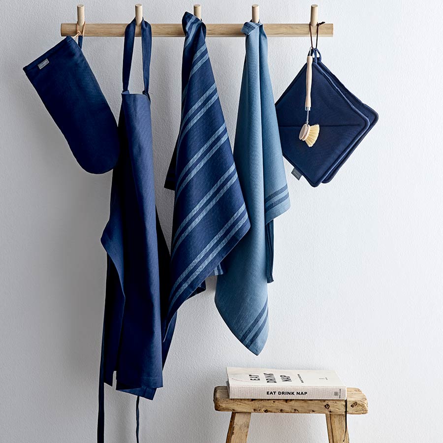 Södahl Soft Grytekluter 2stk Indigo