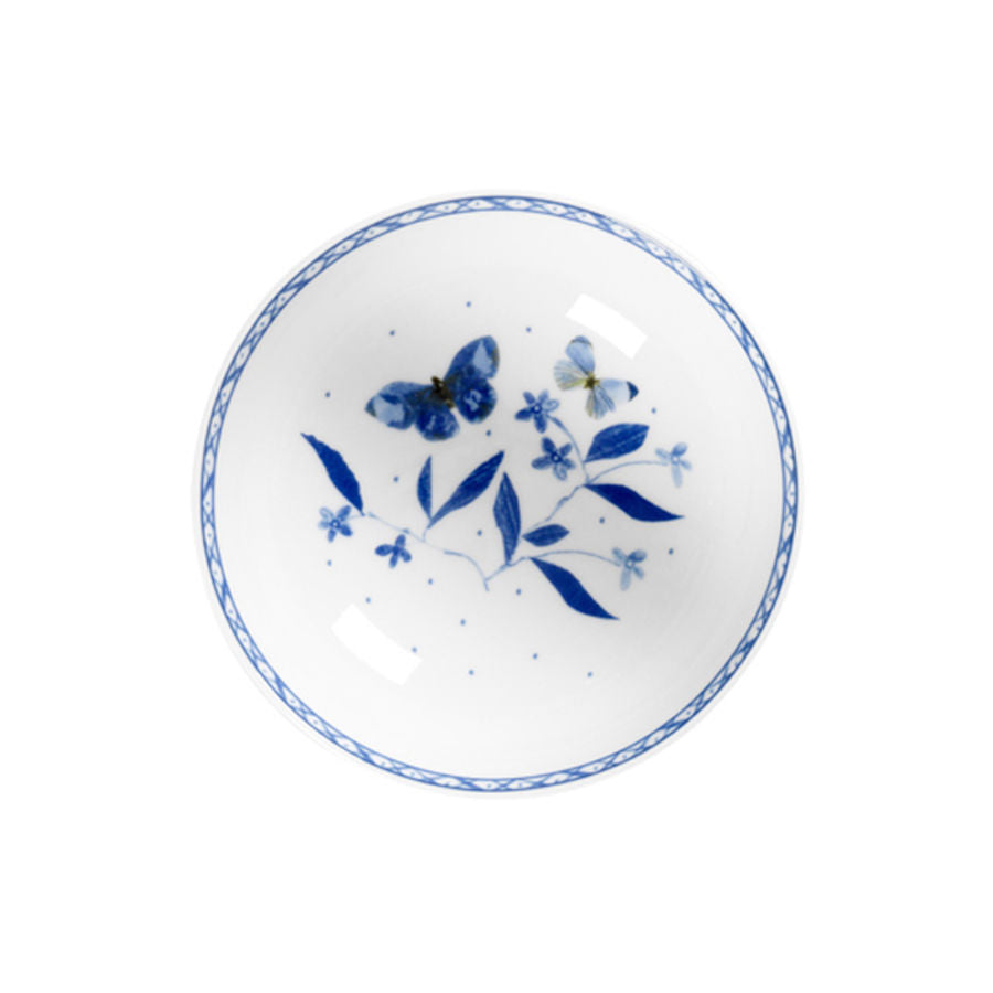 Porsgrunds Porselænsfabrik Bluebird Butterfly Dessertskål 16 cm