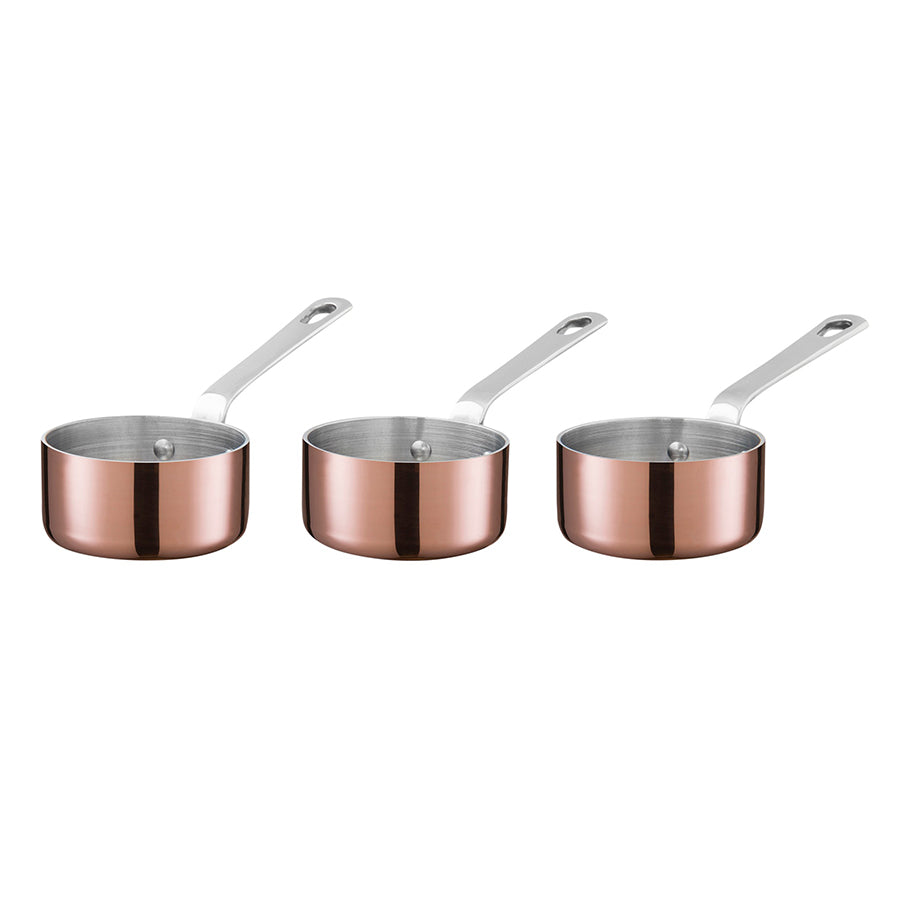 Scanpan Maitre D' Kasserolle Sett Mini 0,8dl/6cm med Skiferbrett Kobber