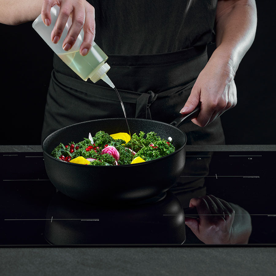 Scanpan Pro SB+ Sautepanne m/Lokk 26cm / 3,7L