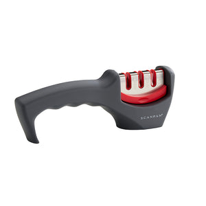 Scanpan Staysharp knivsliper med forhåndsgrepsfunksjon, ideell for skarpere kniver.