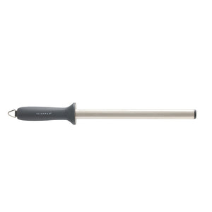 Scanpan Staysharp Diamantstål 26 cm, en effektiv knivsliper i oval form for raskt vedlikehold av kniver.