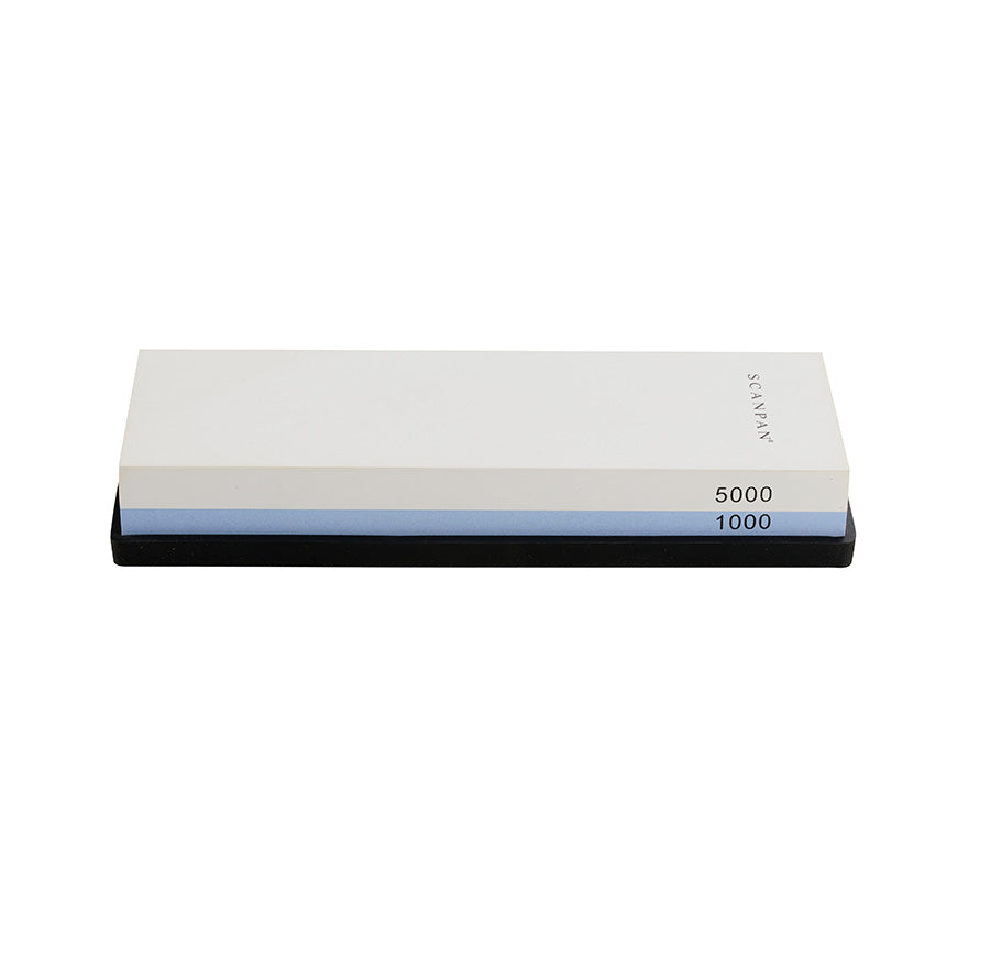 Scanpan Staysharp dobbeltsidig slipestein med 1000 og 5000 korn for profesjonell knivfinish.