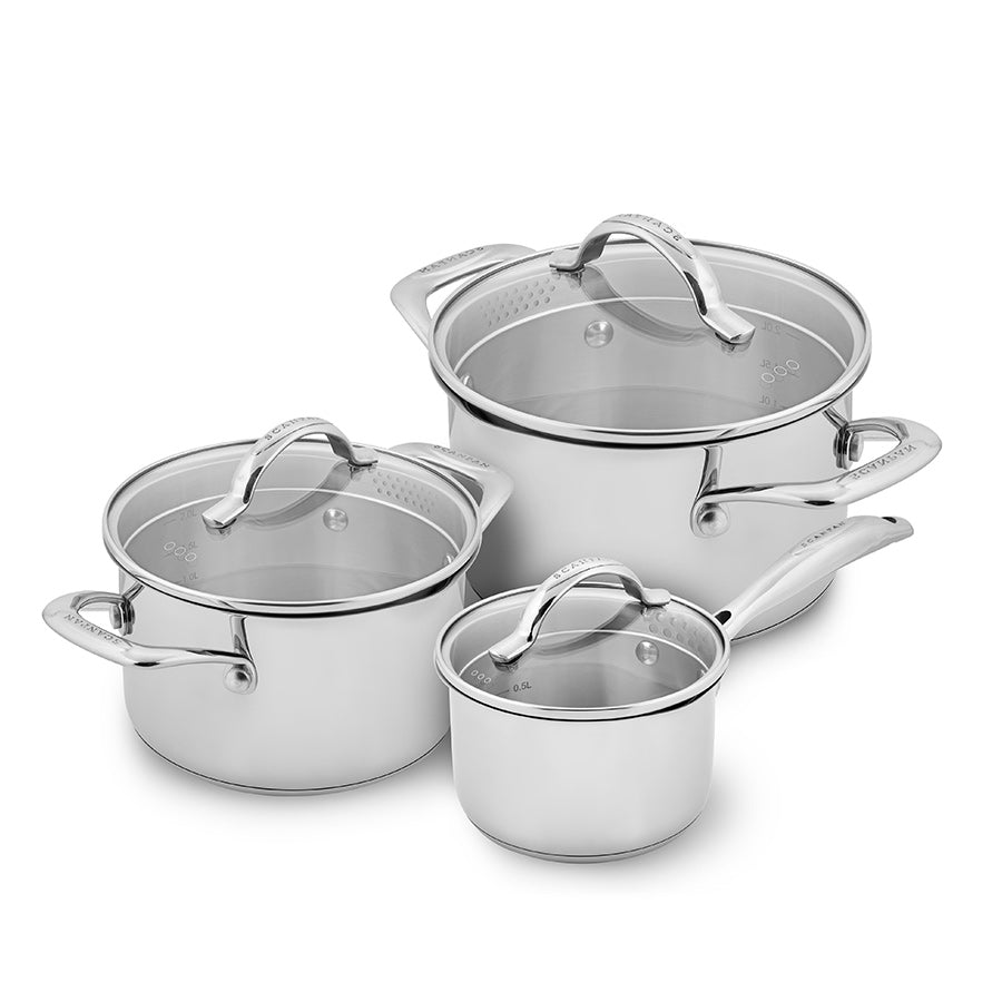 Scanpan STS Grytesett 3 Deler 1,8/3,4/4,8L