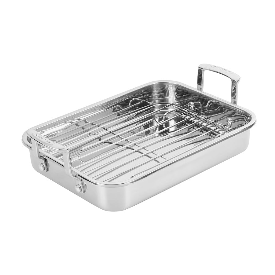 Scanpan STS Langpanne m/Rist 42x26cm