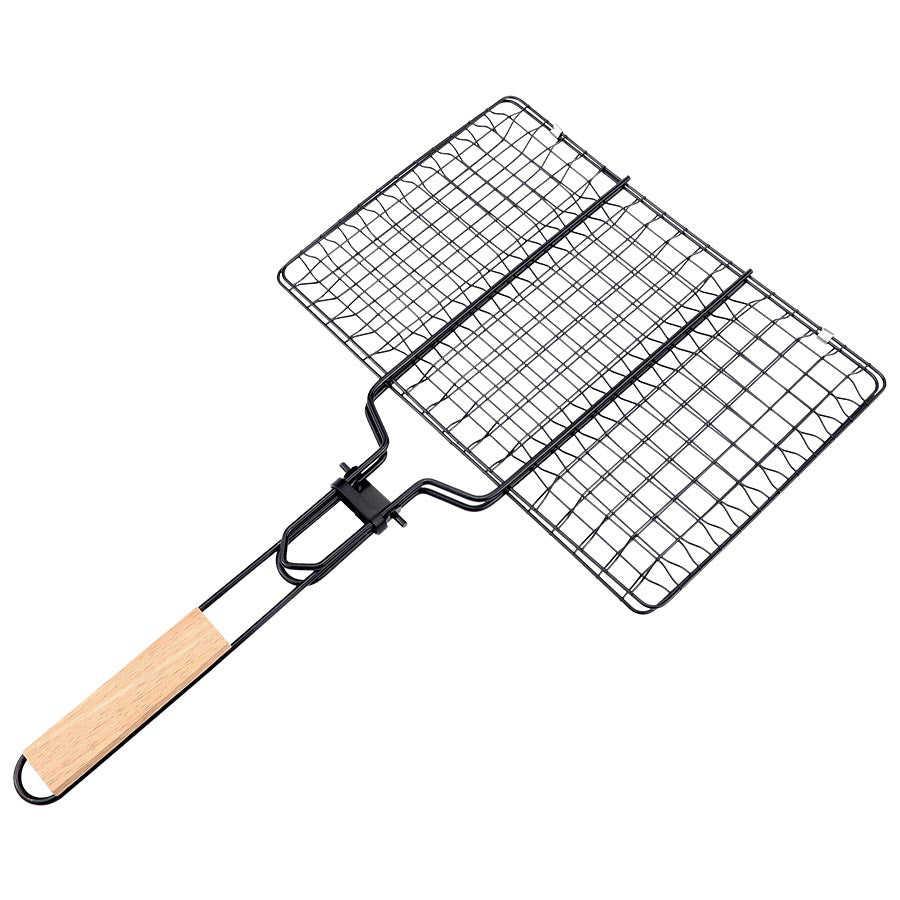 Seasons BBQ Grillrist Sammenleggbar Jern m/Non-Stick 36,5X34,5cm