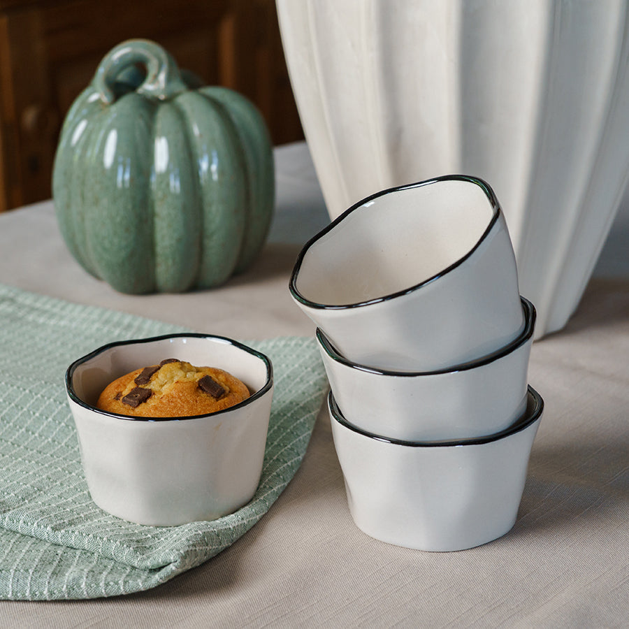 Seasons Fall Collection Ramekin Rund 4pk 10cm Krem