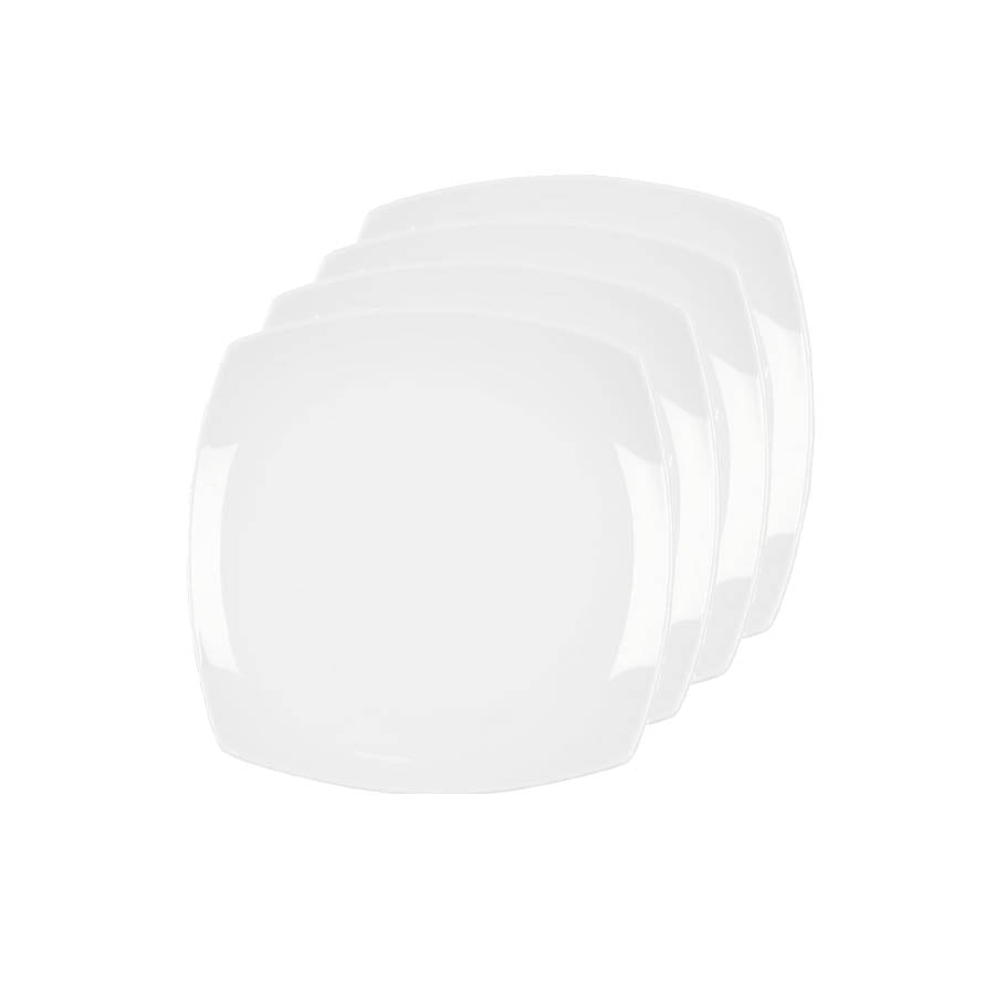 Porsgrunds Porselænsfabrik Sense Firkantet Tallerken 21cm 4pk