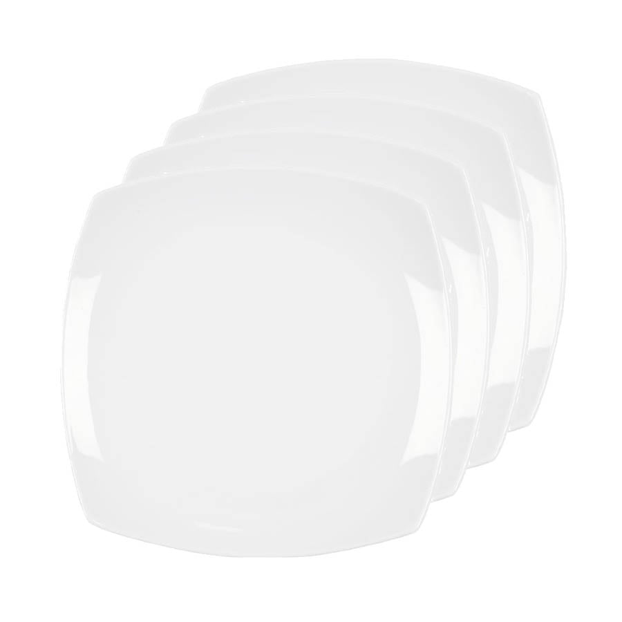 Porsgrunds Porselænsfabrik Sense Firkantet Tallerken 27cm 4pk