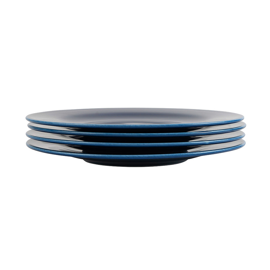 Porsgrunds Porselænsfabrik Sense Cobalt Tallerken 22cm 4pk