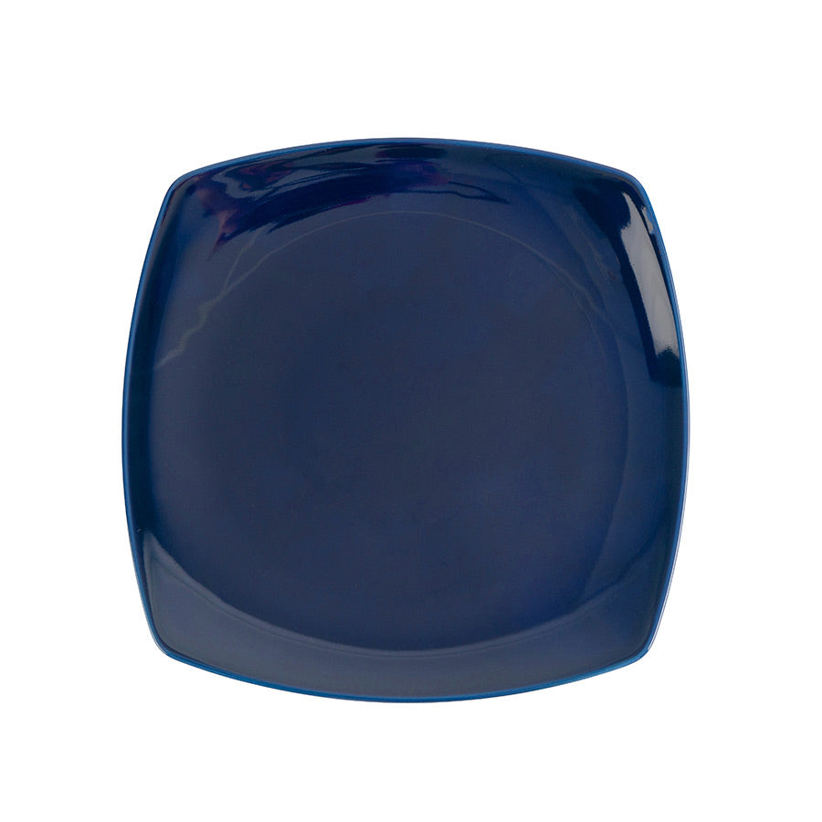 Porsgrunds Porselænsfabrik Sense Cobalt Tallerken Firkant 27cm 4pk