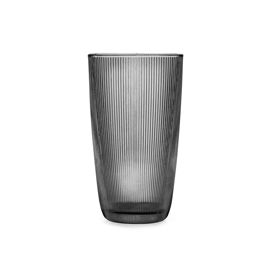Hadeland Glassverk Siri Vase 21cm Røkgrå