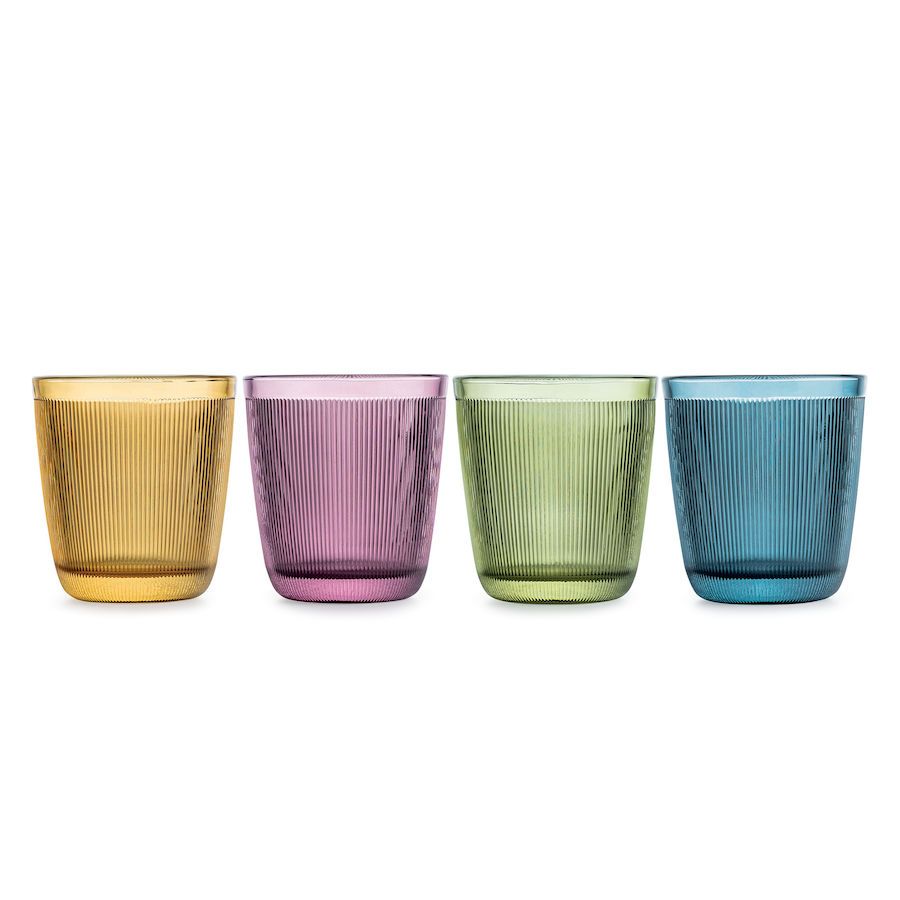 Hadeland Glassverk Siri Glass Flerfarget 20cl 4pk