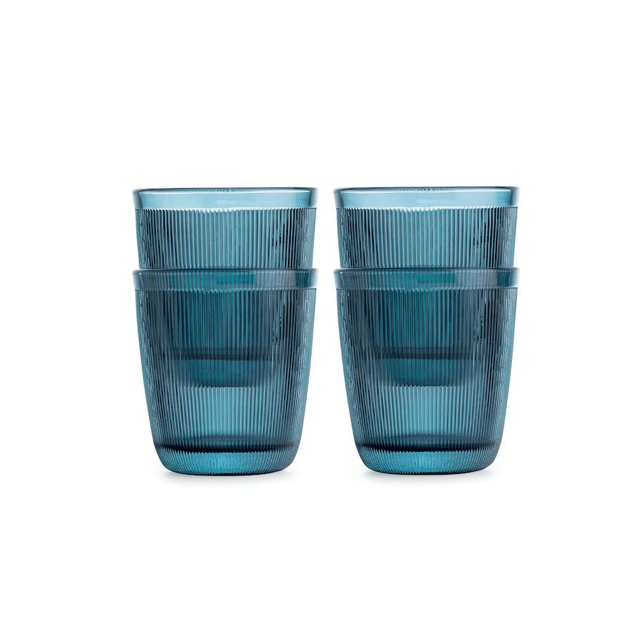 Hadeland Glassverk Siri Glass Blå 20cl 4pk