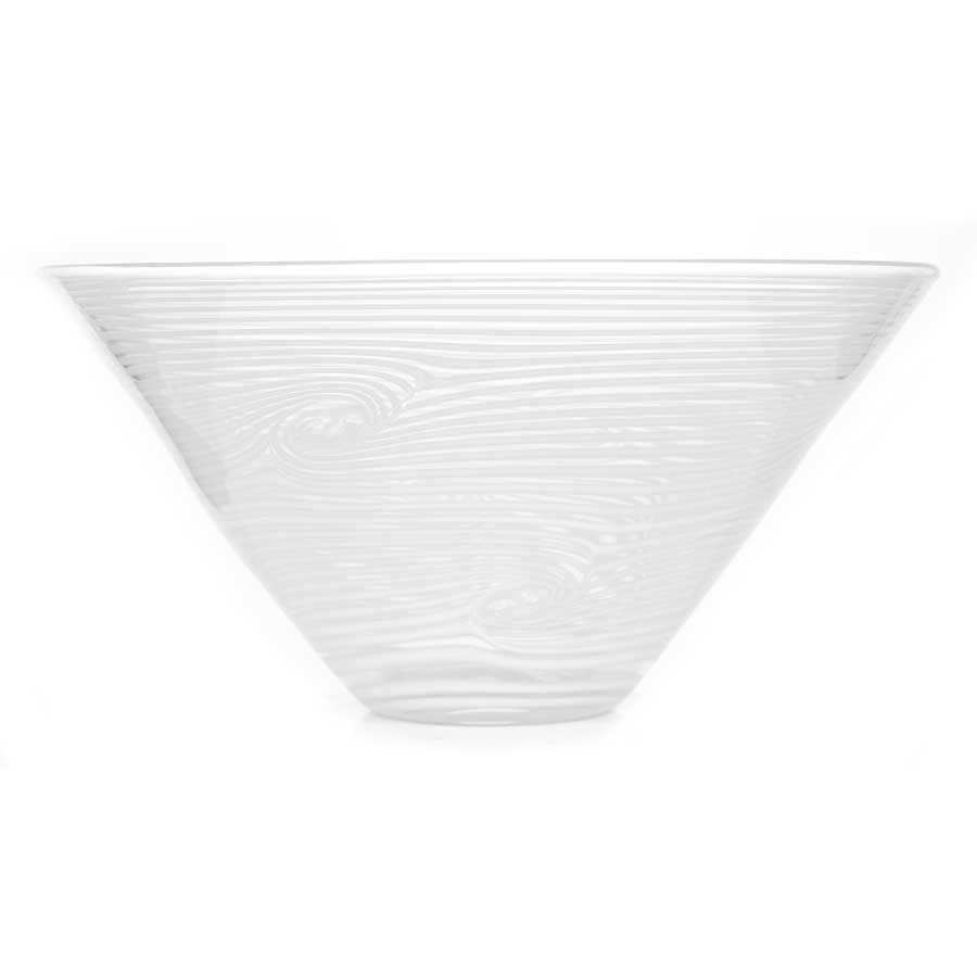 Hadeland Glassverk Virvel Skål 45cm
