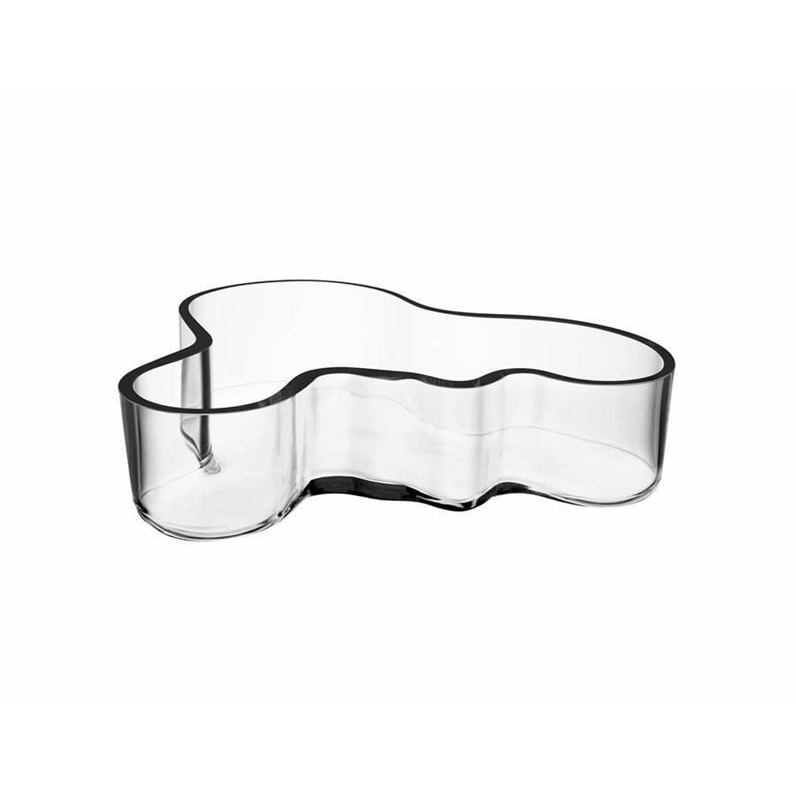 Iittala Alvar Aalto Skål 5X19,5cm Klar