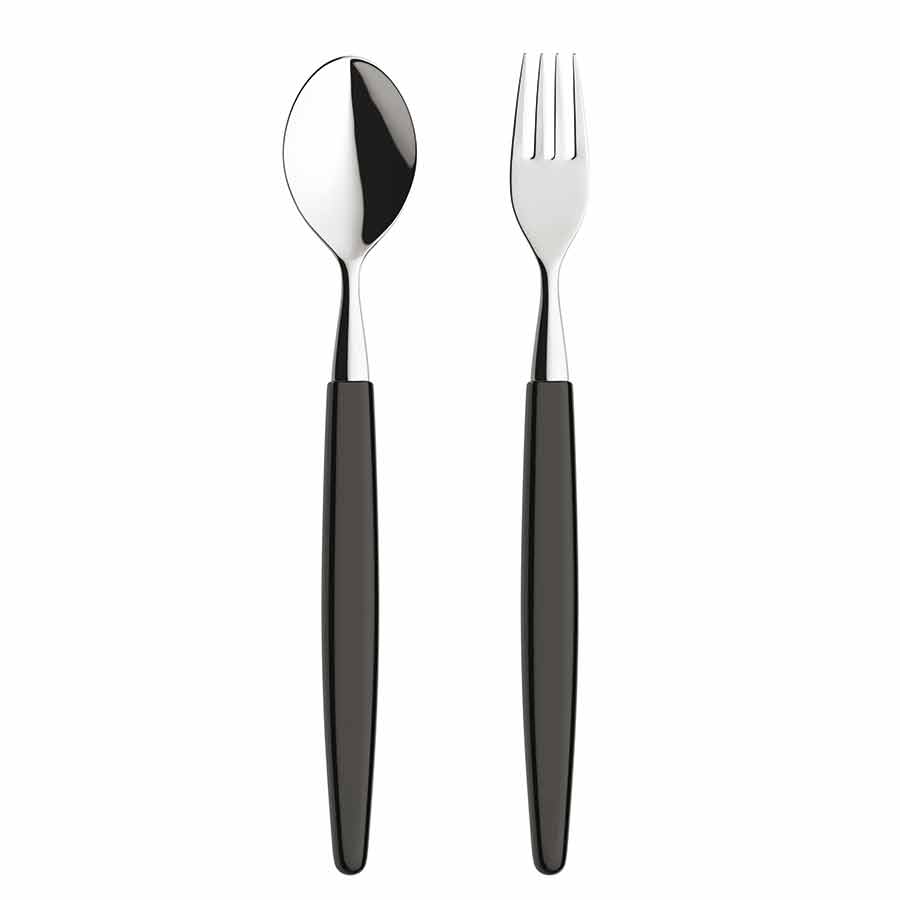 Skaugum Bestikk Sort Serveringssett