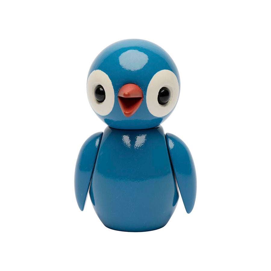 Spring Copenhagen Wooden Figures Lucky Light Blue Fuglefigur i Tre