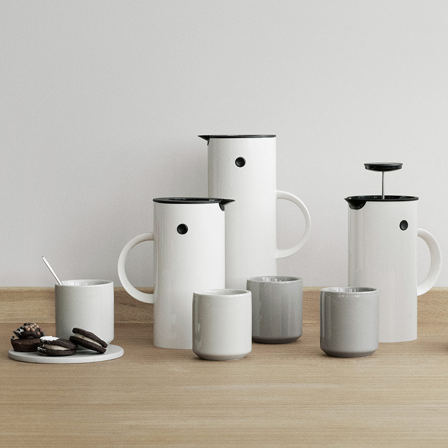 Stelton classic Em77 Termokanne 1L Hvit