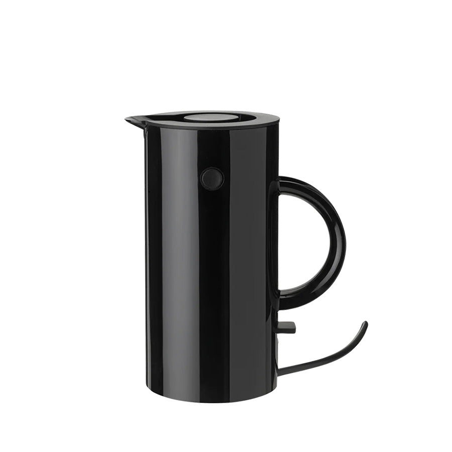 Stelton EM77 Mini vannkoker 0,5 liter i blank svart design
