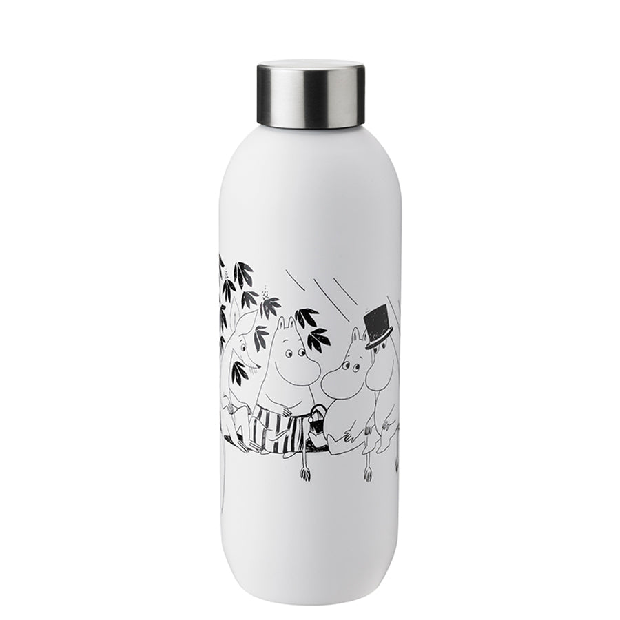 Stelton Keep Cool Mummi Drikkeflaske 75cl Soft White