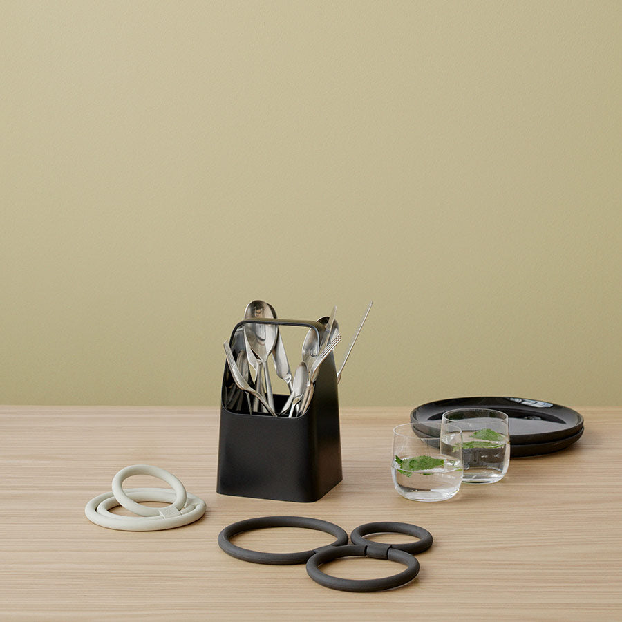 Stelton Rig-Tig Circles Gryteunderlag Lys Grå