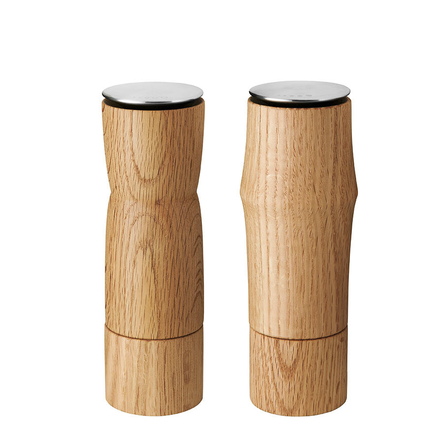 Stelton Storm Salt og Pepperkvern 2stk Oak