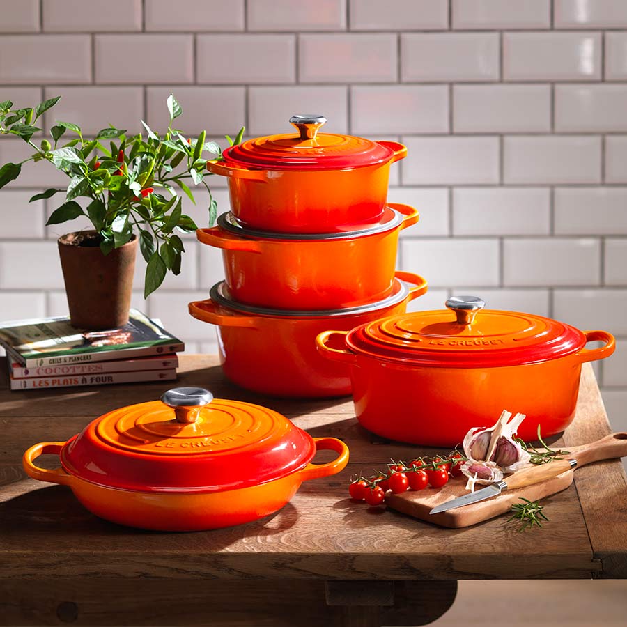 Le Creuset Støpejernsgryte 4,2L/24cm Volcanic