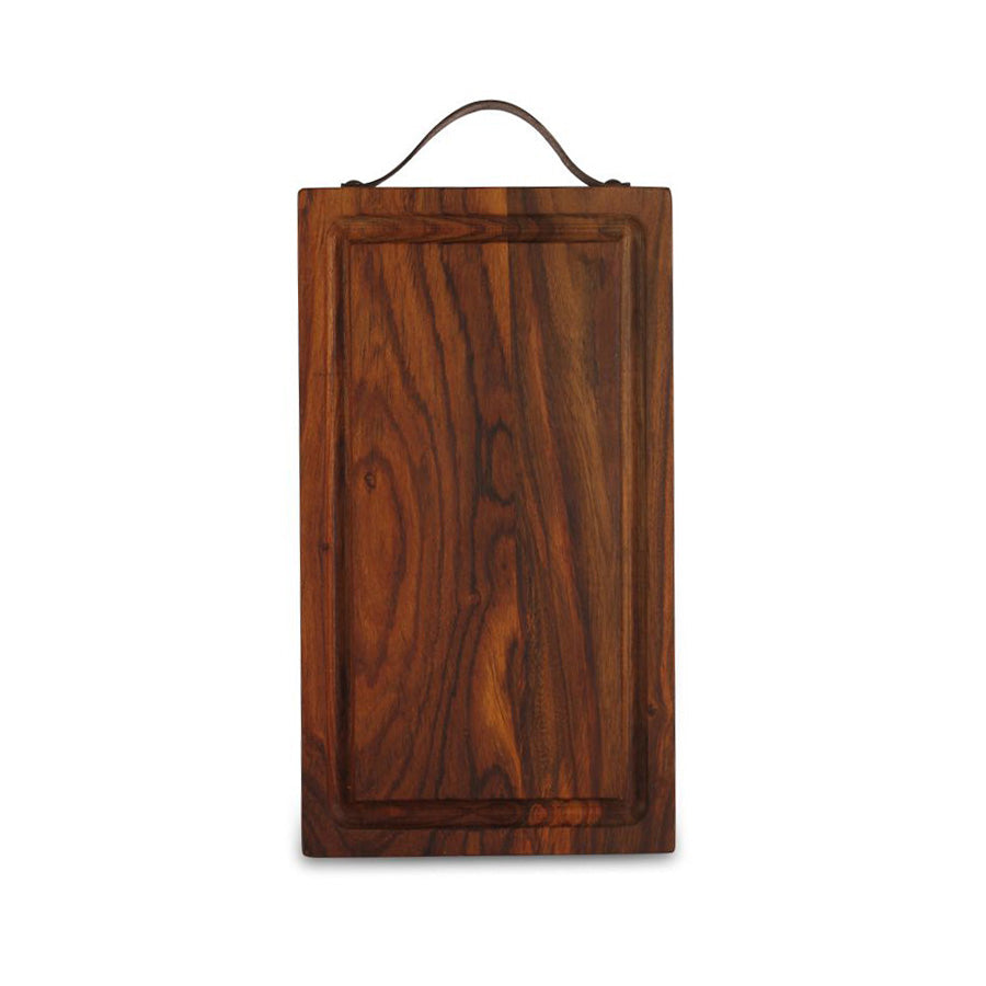 CUTTINGBOARD BUTCHER DARK BROWN 20X36 CM