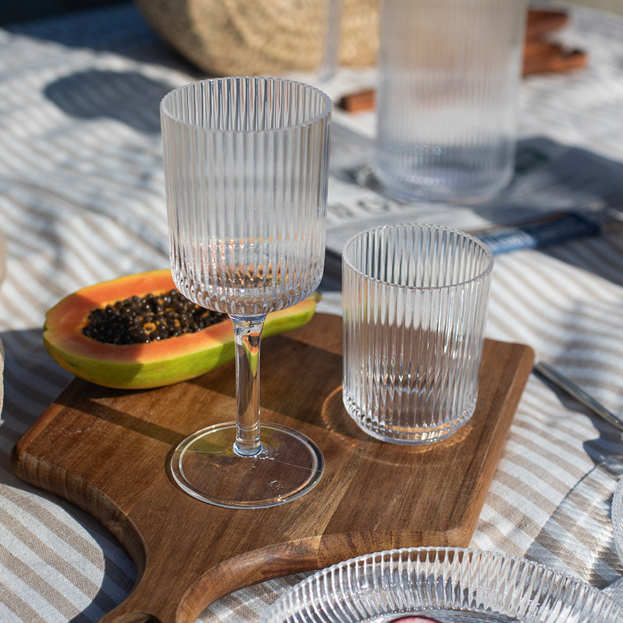 Seasons Summer Collection Glass m/Riller 36cl Klar