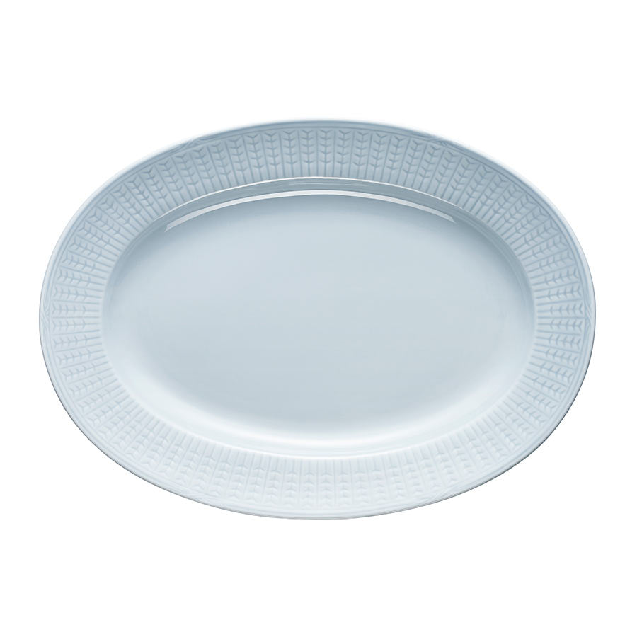 Swedish Grace Ovalt Serveringsfat 32cm Is/Grå