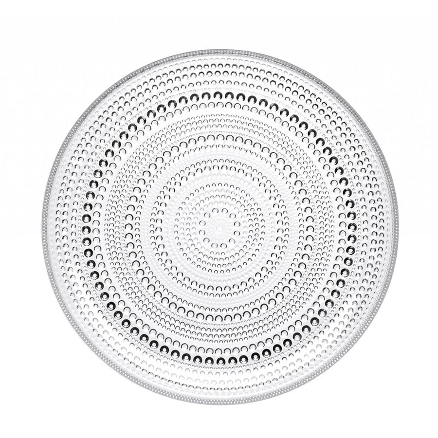 Iittala Kastehelmi Tallerken 26cm Klar