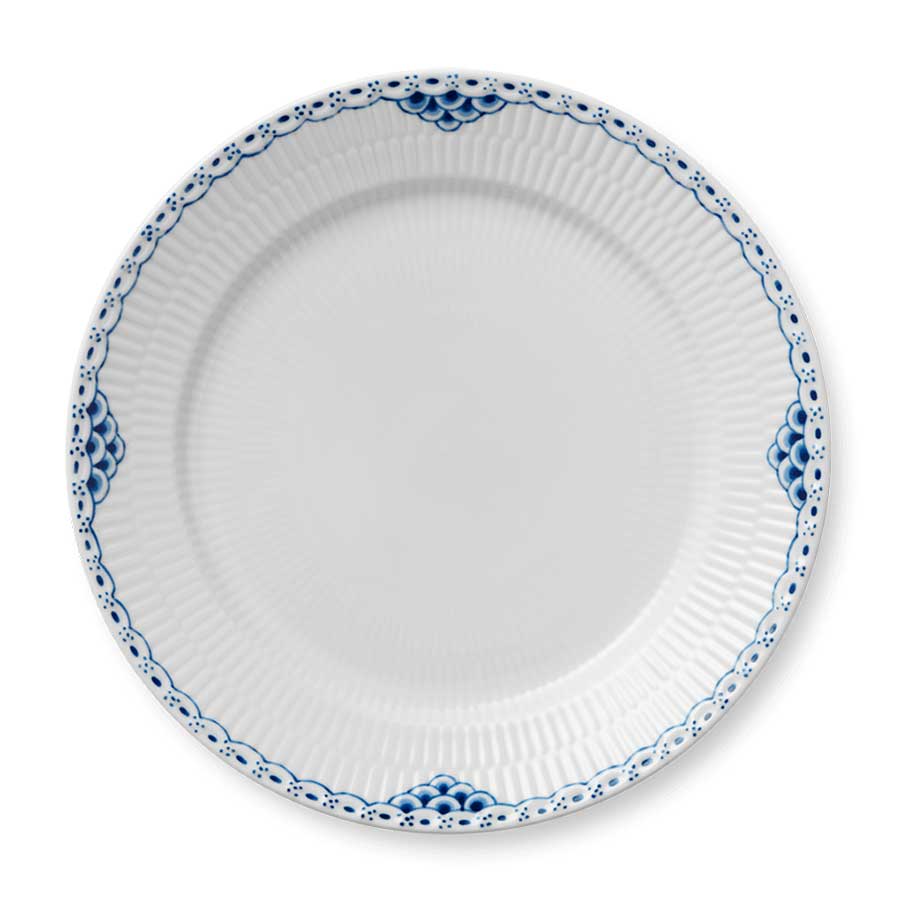 Royal Copenhagen Prinsesse Blå Tallerken 27cm