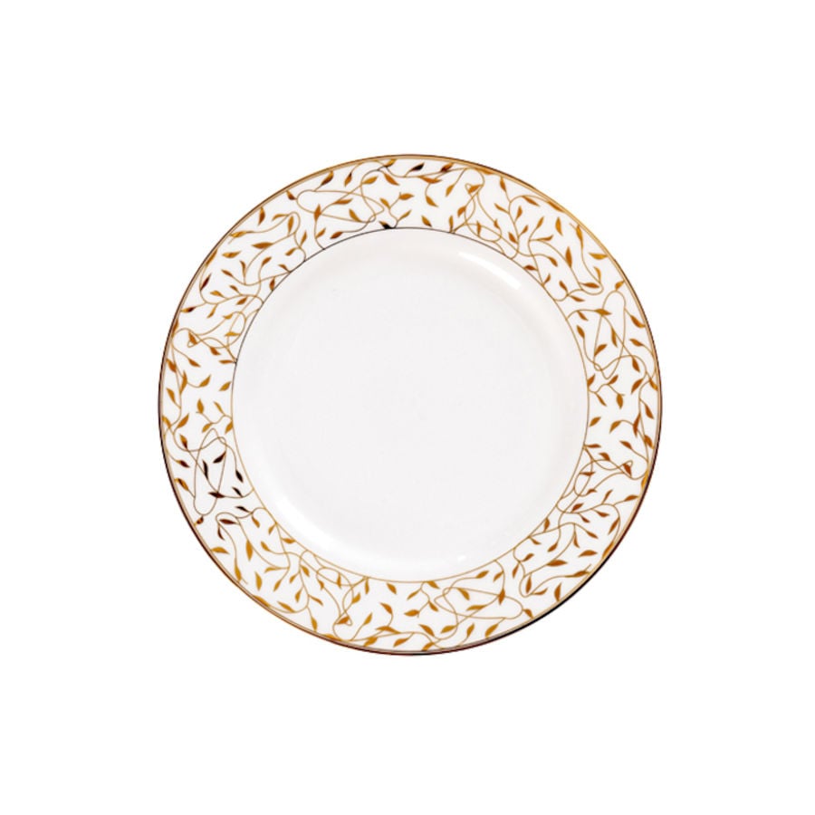Porsgrunds Porselænsfabrik Cecilie Gull Tallerken Flat 20 cm