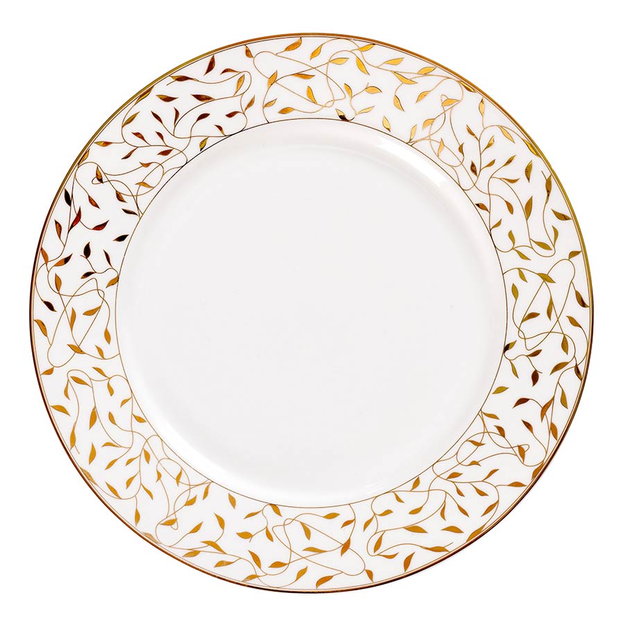 Porsgrunds Porselænsfabrik Cecilie Gull Tallerken Flat 27 cm