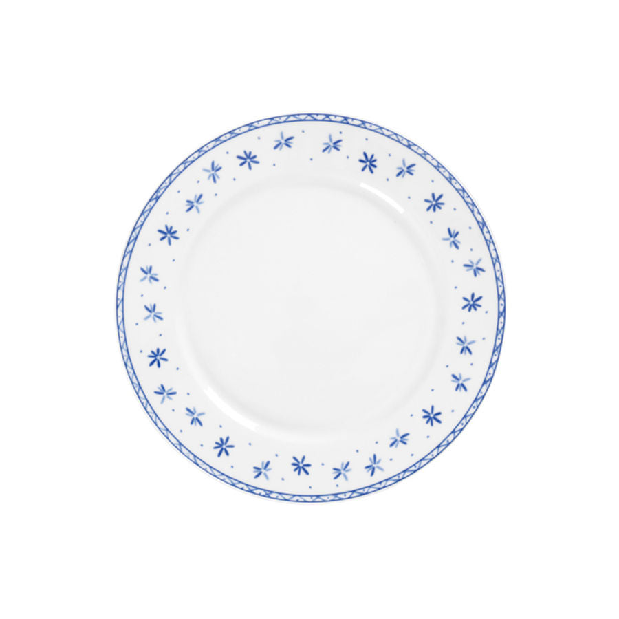 Porsgrunds Porselænsfabrik Bluebird Flower Tallerken Flat 28 cm