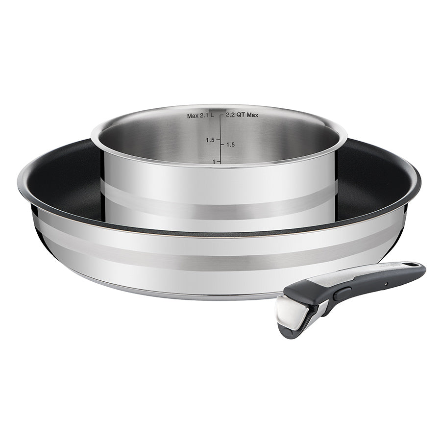 Tefal Ingenio Jamie Oliver Sett Stekepanne 28cm/Sauskjele 18cm