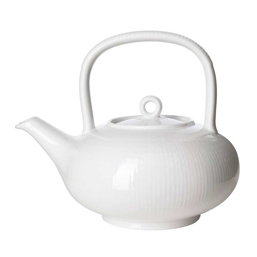 Rörstrand Swedish Grace Snø Tekanne 1,5L Hvit