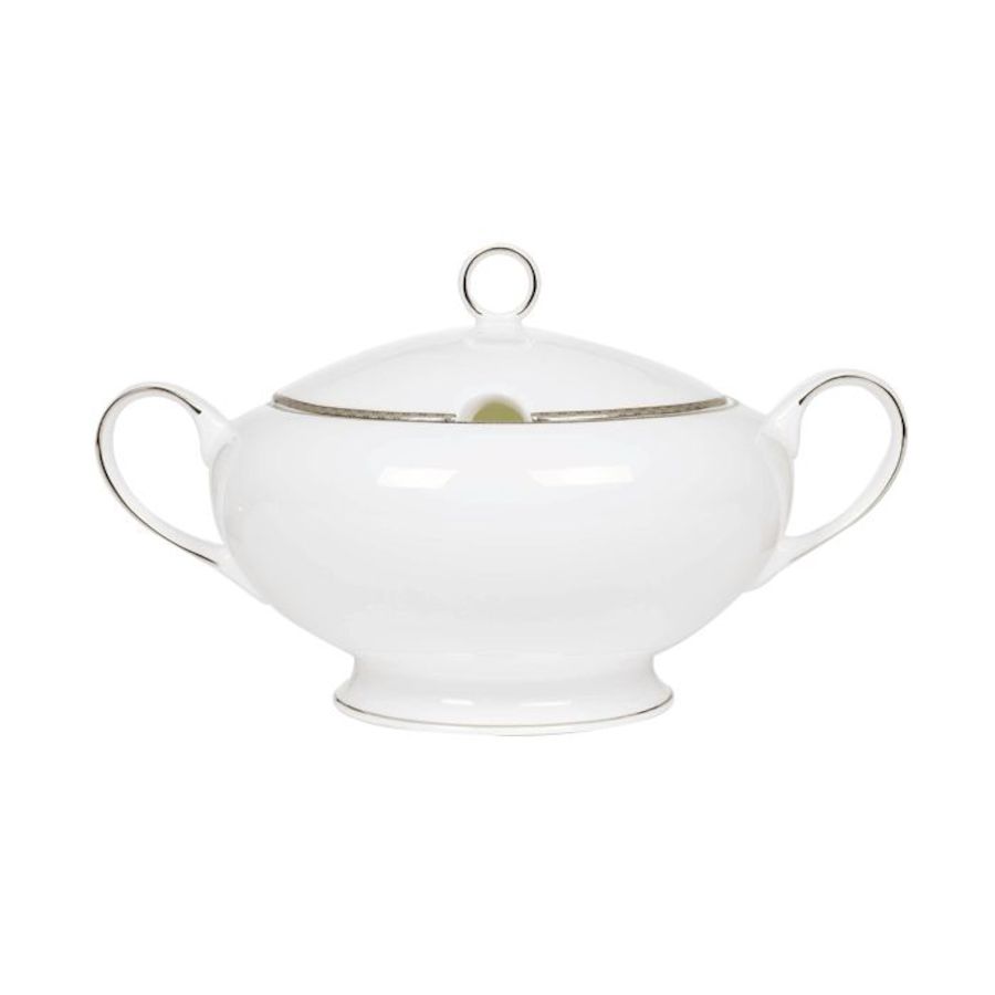 Porsgrunds Porselænsfabrik Nathalie Platinum Terrin m/Lokk 2,5 L