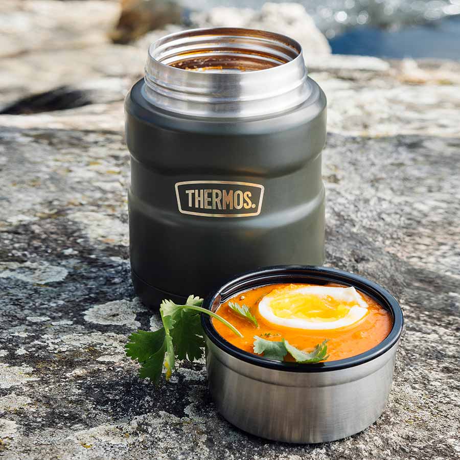 Stainless King Mattermos 470ml Army