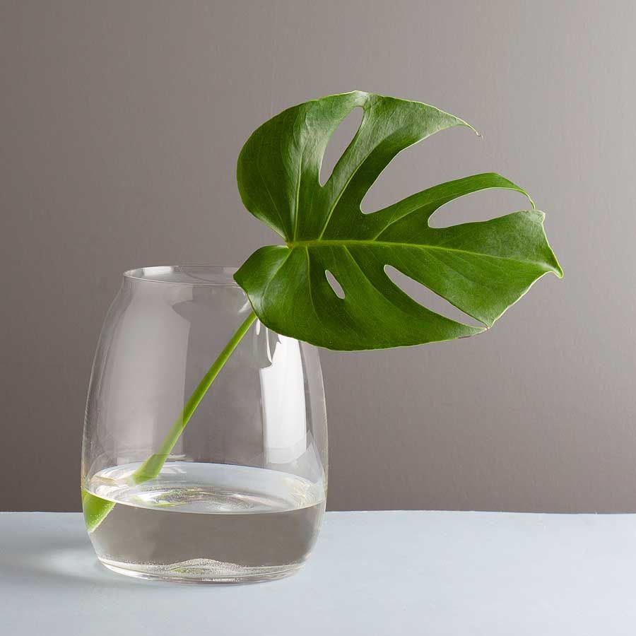 Hadeland Glassverk Siccori Vase 20 cm Klar