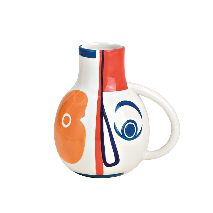 Vase Keramikk Fargerik 20 cm