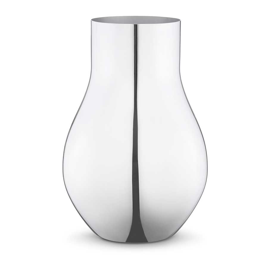 Georg Jensen Cafu Vase M 25x30cm Stål