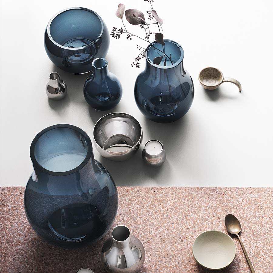 Georg Jensen Cafu Vase 98x148mm Stål