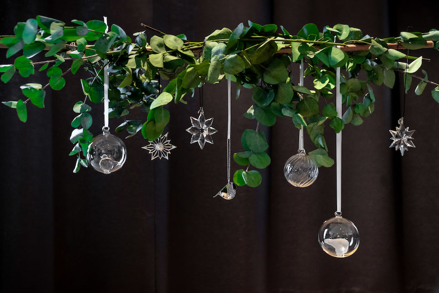 Hadeland Glassverk Sparkling Christmas Vega Juletrepynt 8 cm