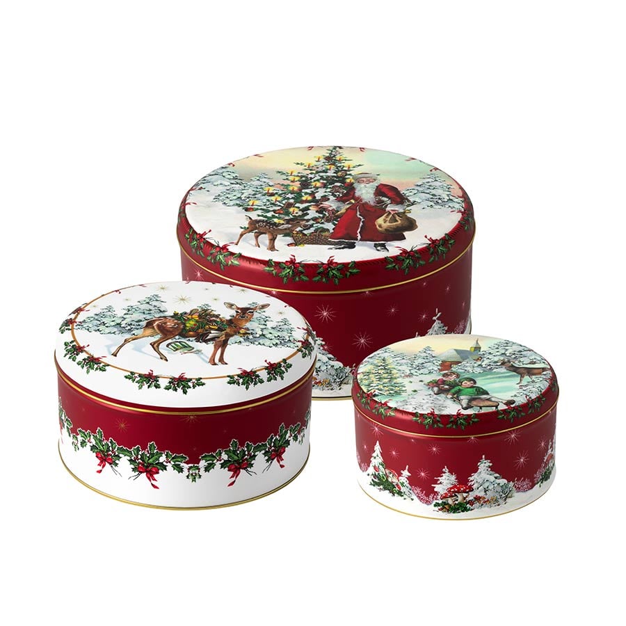 Villeroy & Boch Christmas Toy's Kakeboks Sett 3 stk